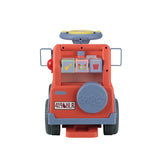 Bluey Licensed Interactive Ride-On Orange Push Car for Ages 1-3, Foot-to-Floor