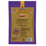 Cadet Bully Stick, 2-Pack 9"-12" Dog Beef