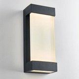 Artika Glacier Integrated LED Wall Light, Indoor/Outdoor Sconce