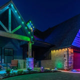 Enbrighten Wi-Fi RGBW LED Eternity Permanent Path Lights All-in-One Kit, 4 Heads