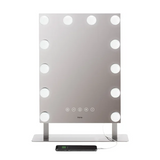 iHome 12” x 16” Hollywood Pro Mirror with Bluetooth, iCVBT15 Mirror with 3 Color