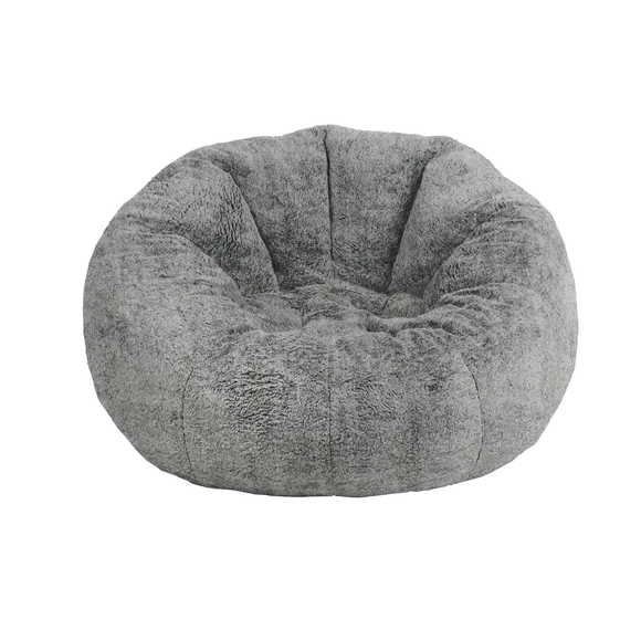 Lounge & Co. Faux Rabbit Fur Donut Chair, 46