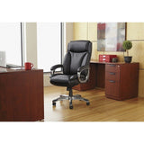 Alera Veon Series Executive High-Back Bonded Leather Chair, 275 lb Capacity