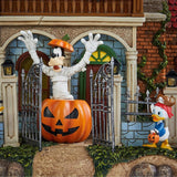 Disney Haunted Party House with Lights & Music, 12.5” (L) × 9.4” (W) × 12.5” (H)