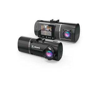 Atomi 4K Dual Lens Dash Cam with G-Sensor Technology