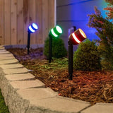 Enbrighten Wi-Fi RGBW LED Eternity Permanent Path Lights All-in-One Kit, 4 Heads