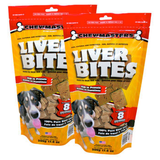 Chewmasters Freeze Dried Beef Liver Bites 17.6 oz, 2-pack