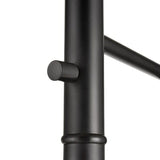 Bridgeport Designs Kelsey Dual Square Metal 3-Light Floor Lamp, 73”H X 21.5”W