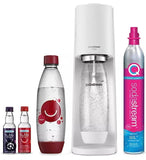 SodaStream X Bubly Terra Sparkling Water Maker Kit, CQC Bundle