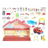 Bluey Ultimate Mega Set, 11" Tall Bluey's House Playset