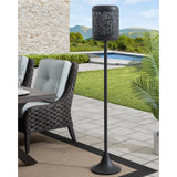 Sunjoy 59" Solar Powered LED Patio Lamp, 11″ L x 11″ L x 59.7″ H