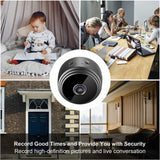 1080P Mini Wireless Hidden Camera, WiFi Security DVR Night Vision Cam