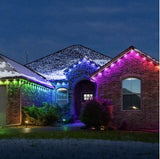 Enbrighten 100ft Eternity Eave Lights, Color-Changing Wi-Fi Lights