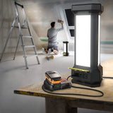 Koda LED Tower Work Light with Power and USB, 9000 Lumens 360° Illumination