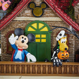 Disney Haunted Party House with Lights & Music, 12.5” (L) × 9.4” (W) × 12.5” (H)