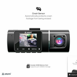 Atomi 4K Dual Lens Dash Cam with G-Sensor Technology