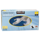 Kirkland Signature Nitrile Exam Gloves, 400-count