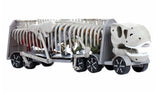 Dino Hauler with 4 Lights & Sounds Dinos, Transport and Store Dinosaurs in Vehicle