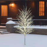 7 FT Twinkle Tree With 1280 Warm White LED Lights