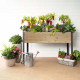 CedarCraft Self-watering Wood Planter, 21"x47"x32"