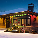 Govee 150ft Permanent Outdoor Lights Elite, Smart Festive RGBIC Lighting