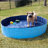 Companion Gear XXL Portable Pet Pool Kit, 63” w x  63” d x 12” h Dog Pool