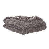 Berkshire Collection Faux Fur Throw, 60” x 70” Machine Washable or Dry Clean