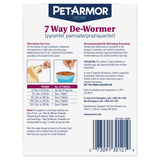 PetArmor 7 Way Chewable De-Wormer for Medium and Large Dogs, 12-count