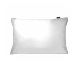 NIGHT 100% Mulberry Silk Pillowcase, White Standard/Queen Size