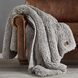 Frye Arctic Luxe Faux Fur Throw, 60" x 70" Faux Fur Throw