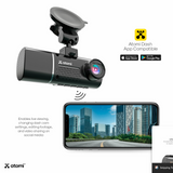 Atomi 4K Dual Lens Dash Cam with G-Sensor Technology