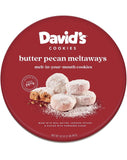 David's Cookies Butter Pecan Meltaways, 2-pack 2 Lb / 32 Oz in each of 2 Tins