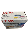 Pyrex 8-Piece Glass Mixing Bowl Set with Lids