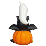 24” Tall Halloween Greeting Trio Set, Ghost, Bat, and Pumpkin Welcome All