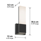 Artika Pillar LED Wall Sconce Light with Tunable White Technology