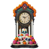 Day of The Dead Clock with Tabletop Centerpiece