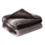 Mon Chateau Faux Fur Throw, 60” x 70” Thick Luxe Faux Fur Throw Blanket