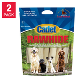 Rawhide Retriever Rolls, 6 Lbs, 2-Pack