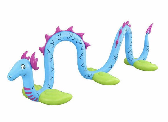 Bestway Giant Sea Serpent Kids Inflatable Sprinkler,  20'11