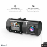 Atomi 4K Dual Lens Dash Cam with G-Sensor Technology