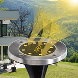 4 Pack Solar Ground Disk Lights, Cowin Solar Disk Lights