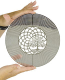 Vp Home Kinetic 3d Metal Outdoor Garden Decor Wind Spinner