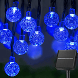 Juhefa Solar 60 Led String Lights, 33FT Crystal Globe Lights