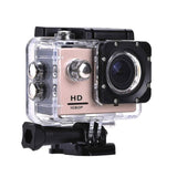 1 Set Action Camera Plastic 30M Waterproof Go Diving Pro Sport Mini DV 1080P Video Camera Bike Helmet Car Cam DVR High Quality