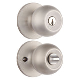 BrinkS Keyed Entry Ball Style Doorknob Deadbolt Combo