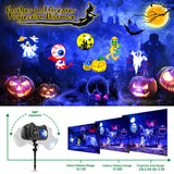 Outdoor Christmas Projector Light with Water Wave and Remote Control,12 slides 72 patterns