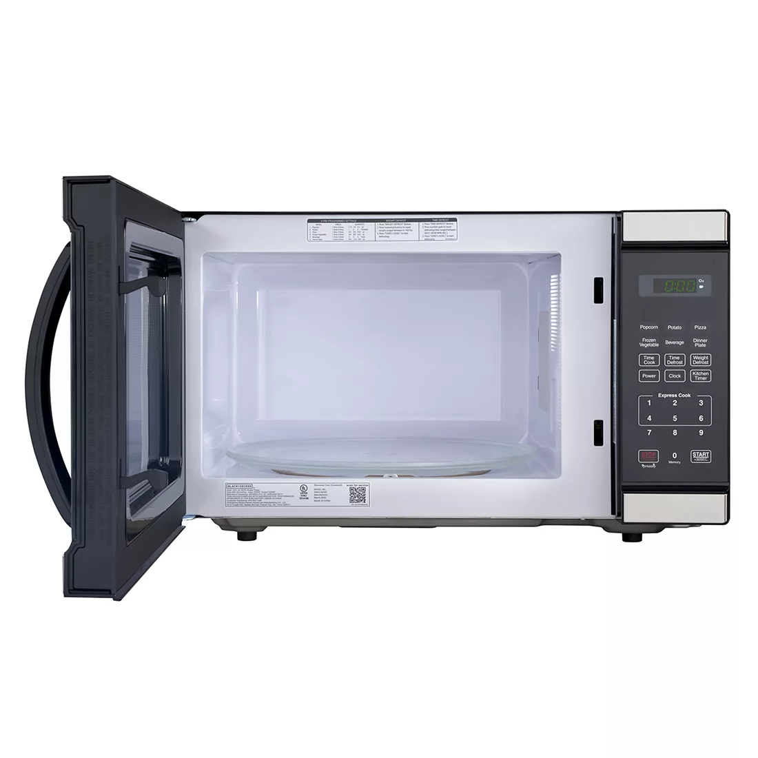 Black + Decker 1.2 Cu. Ft. Microwave Oven