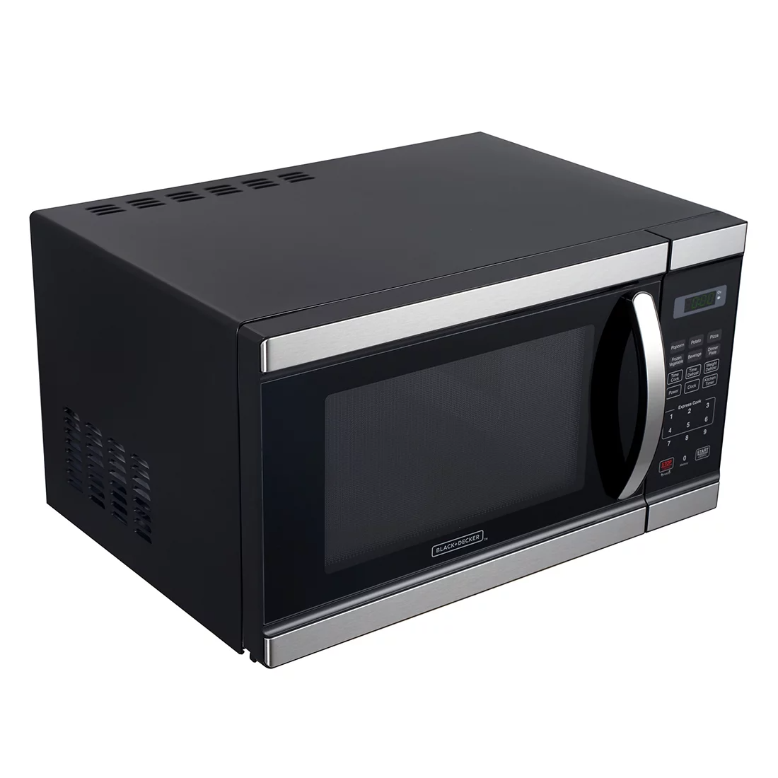 Black+Decker EM031MFOP2 1.1-Cu. Ft. Microwave, White 