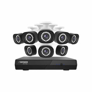 Defender Sentinel 4K Ultra HD POE Wired 1TB NVR Security System With 8 Cameras
