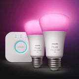 Philips Hue 75W White & Color Ambiance A19 Starter Kit